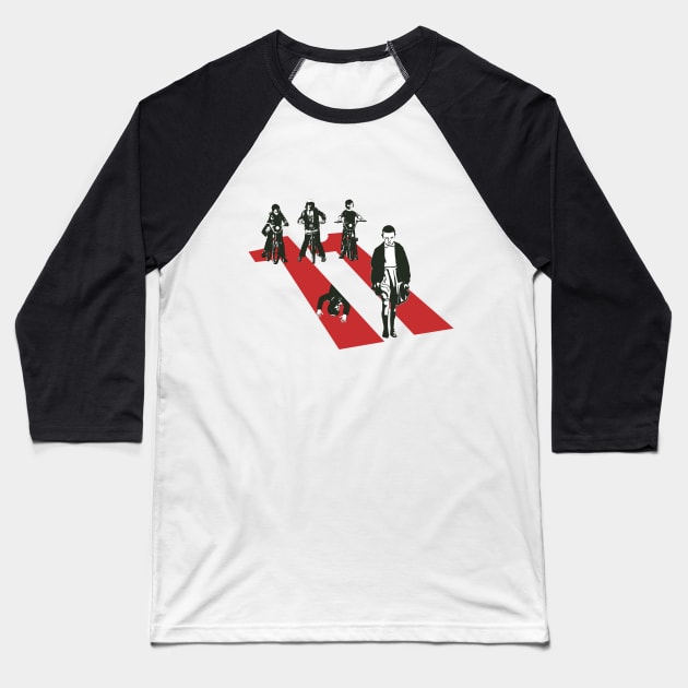 Stranger's Eleven Baseball T-Shirt by forsureee